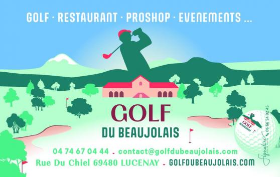 Encart golf du beaujolais maestoso